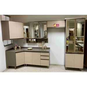 Armário Cozinha Henn - 3.40m - 6 módulos = R$7.700  